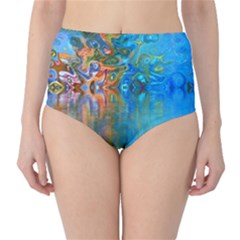 Background Texture Structure High-waist Bikini Bottoms by Amaryn4rt