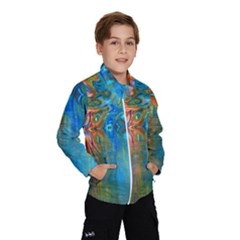 Background Texture Structure Wind Breaker (kids)