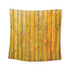 Background Wood Lath Board Fence Square Tapestry (small) by Amaryn4rt