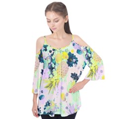 Colorful Paint Flutter Tees