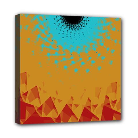 Bluesunfractal Mini Canvas 8  X 8  by digitaldivadesigns