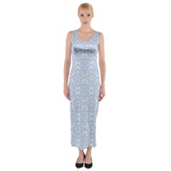 Winter Is Coming Fitted Maxi Dress