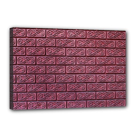 Brick Wall Brick Wall Canvas 18  X 12 