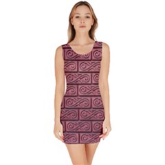 Brick Wall Brick Wall Sleeveless Bodycon Dress by Amaryn4rt