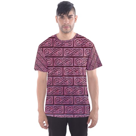 Brick Wall Brick Wall Men s Sport Mesh Tee by Amaryn4rt