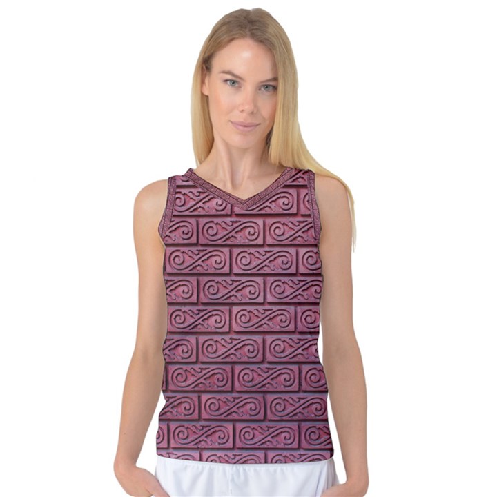 Brick Wall Brick Wall Women s Basketball Tank Top