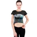 Bubble Iridescent Soap Bubble Crew Neck Crop Top View1