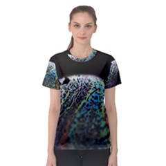 Bubble Iridescent Soap Bubble Women s Sport Mesh Tee