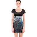 Bubble Iridescent Soap Bubble Short Sleeve Bodycon Dress View1