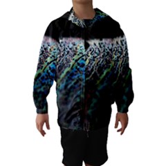 Bubble Iridescent Soap Bubble Hooded Wind Breaker (kids) by Amaryn4rt