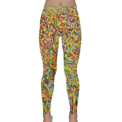 Canvas Acrylic Design Color Classic Yoga Leggings