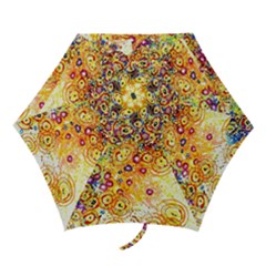 Canvas Acrylic Design Color Mini Folding Umbrellas