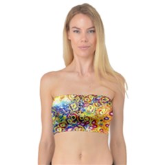 Canvas Acrylic Design Color Bandeau Top