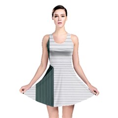 Construction Design Door Exterior Reversible Skater Dress