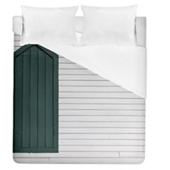 Construction Design Door Exterior Duvet Cover (queen Size)