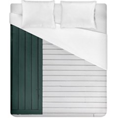 Construction Design Door Exterior Duvet Cover (california King Size)