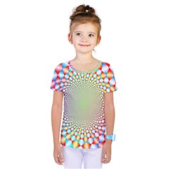 Color Abstract Background Textures Kids  One Piece Tee