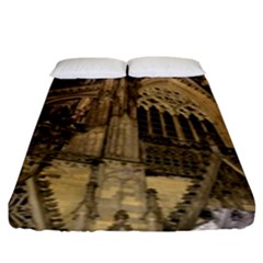 Cologne Church Evening Showplace Fitted Sheet (king Size)