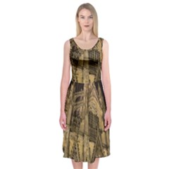 Cologne Church Evening Showplace Midi Sleeveless Dress