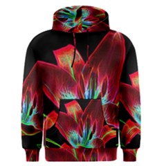 Flower Pattern Design Abstract Background Men s Pullover Hoodie by Amaryn4rt