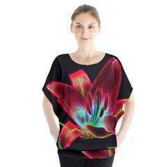 Flower Pattern Design Abstract Background Blouse