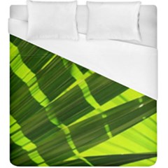 Frond Leaves Tropical Nature Plant Duvet Cover (king Size) by Amaryn4rt