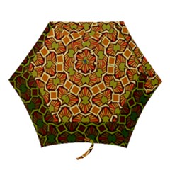 Geometry Shape Retro Trendy Symbol Mini Folding Umbrellas