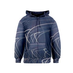 Light Movement Pattern Abstract Kids  Zipper Hoodie by Amaryn4rt