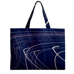 Light Movement Pattern Abstract Zipper Mini Tote Bag