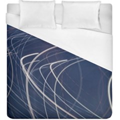 Light Movement Pattern Abstract Duvet Cover (king Size)