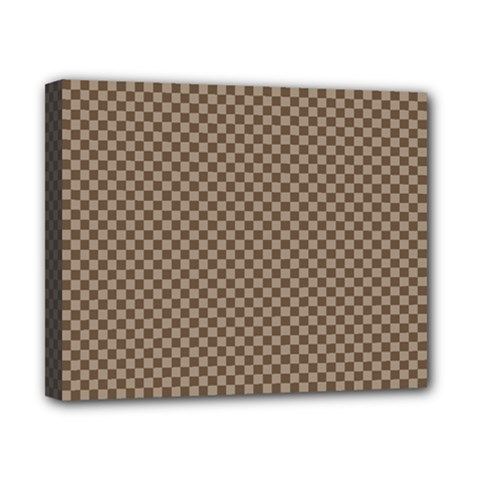 Pattern Background Diamonds Plaid Canvas 10  X 8  by Amaryn4rt