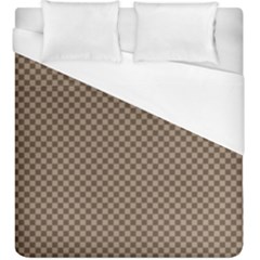 Pattern Background Diamonds Plaid Duvet Cover (king Size)