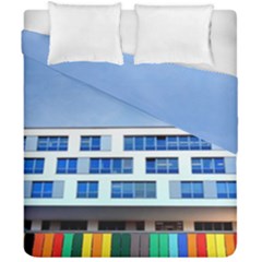 Office Building Duvet Cover Double Side (california King Size)