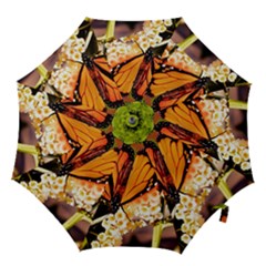 Monarch Butterfly Nature Orange Hook Handle Umbrellas (medium) by Amaryn4rt