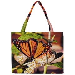 Monarch Butterfly Nature Orange Mini Tote Bag