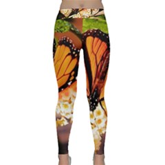 Monarch Butterfly Nature Orange Classic Yoga Leggings