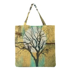 A Glowing Night Grocery Tote Bag by digitaldivadesigns