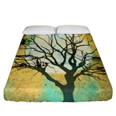 A Glowing Night Fitted Sheet (california King Size)