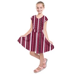 Red Lines Kids  Short Sleeve Dress