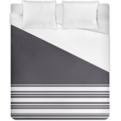 Gray Duvet Cover (california King Size)