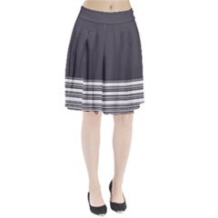 Gray Pleated Skirt