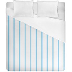 Blue Lines Duvet Cover (california King Size)