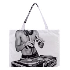 Bruce Lee Dj Medium Tote Bag