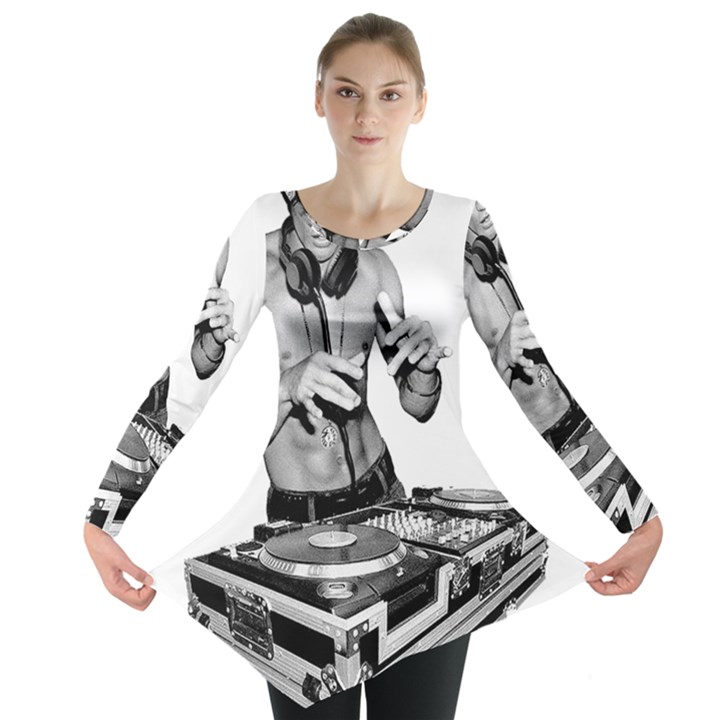 Bruce Lee Dj Long Sleeve Tunic 