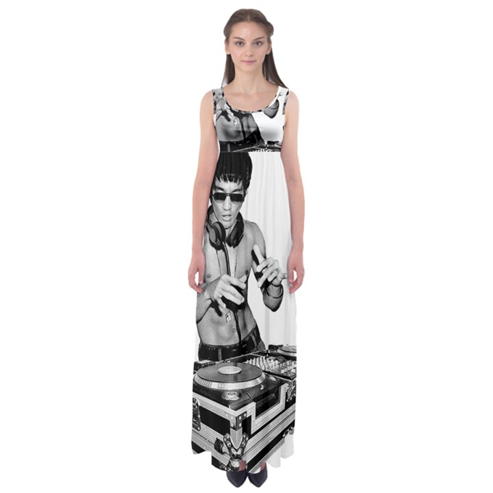 Bruce Lee Dj Empire Waist Maxi Dress