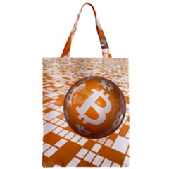 Network Bitcoin Currency Connection Zipper Classic Tote Bag by Amaryn4rt