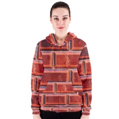 Portugal Ceramic Tiles Wall Women s Zipper Hoodie