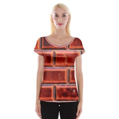 Portugal Ceramic Tiles Wall Women s Cap Sleeve Top