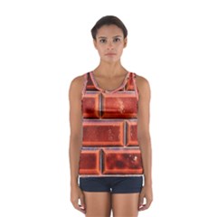 Portugal Ceramic Tiles Wall Women s Sport Tank Top 