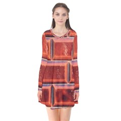 Portugal Ceramic Tiles Wall Flare Dress